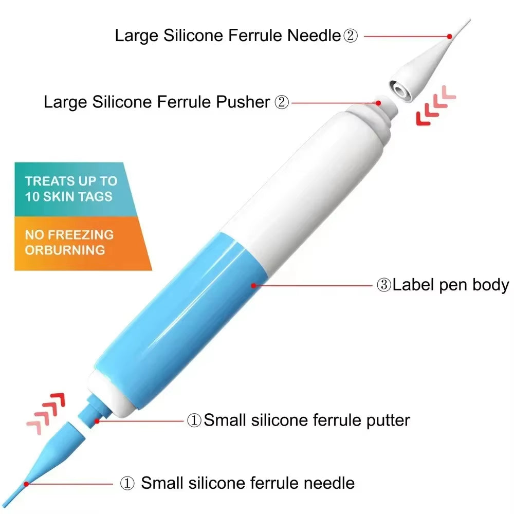 Skin Tag Removal Tool Rubber Rings Face Beauty Accessories Skin Tag Removal Device Multipurpose Supplies for Face Neck Chin Back